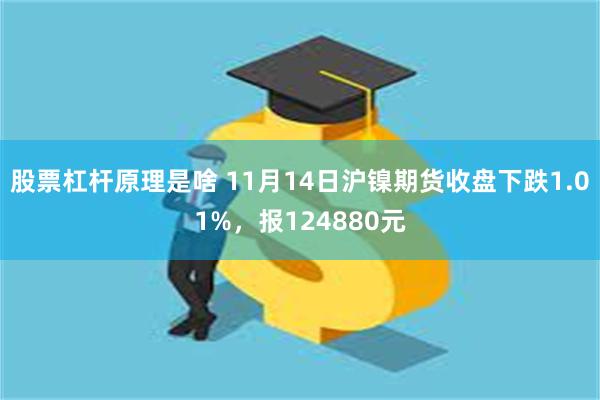 股票杠杆原理是啥 11月14日沪镍期货收盘下跌1.01%，报124880元