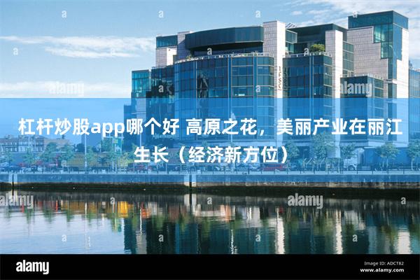 杠杆炒股app哪个好 高原之花，美丽产业在丽江生长（经济新方位）