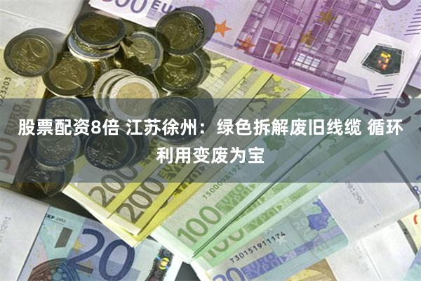 股票配资8倍 江苏徐州：绿色拆解废旧线缆 循环利用变废为宝