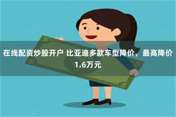 在线配资炒股开户 比亚迪多款车型降价，最高降价1.6万元