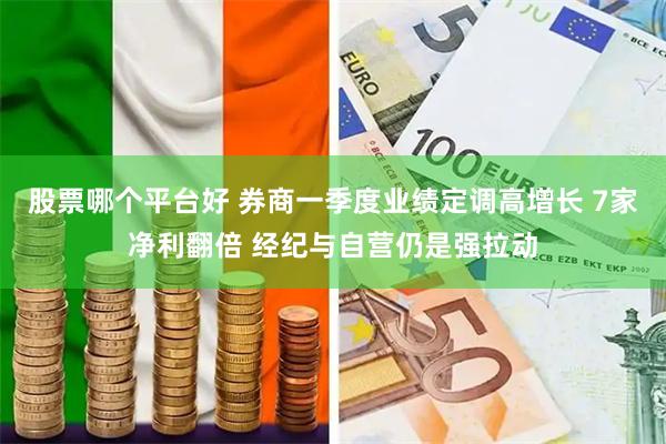 股票哪个平台好 券商一季度业绩定调高增长 7家净利翻倍 经纪与自营仍是强拉动