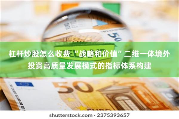 杠杆炒股怎么收费 “战略和价值”二维一体境外投资高质量发展模式的指标体系构建