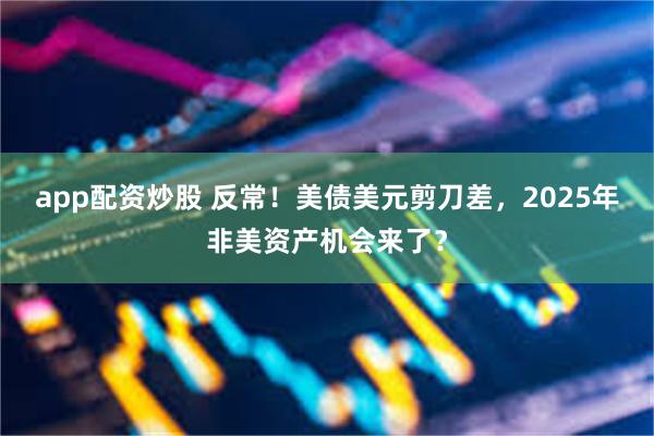 app配资炒股 反常！美债美元剪刀差，2025年非美资产机会来了？
